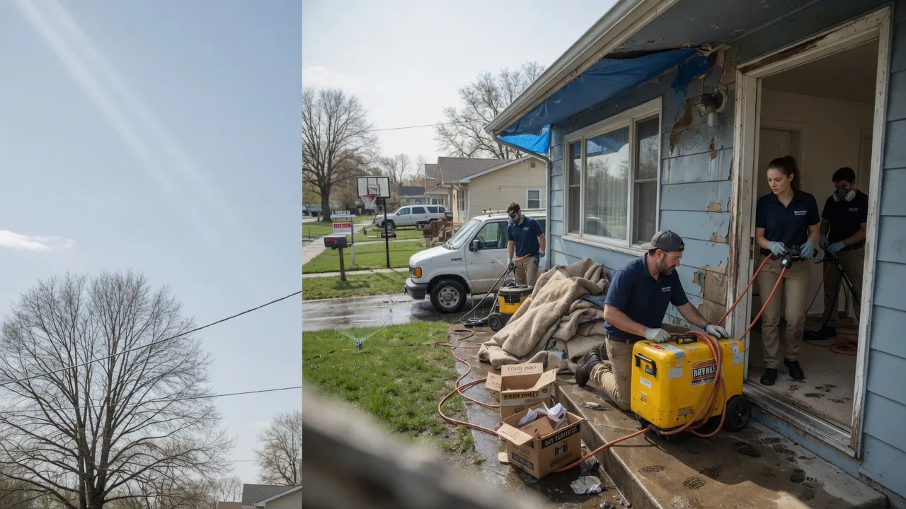 Basement Flood Cleanup in Webster, NY near me
